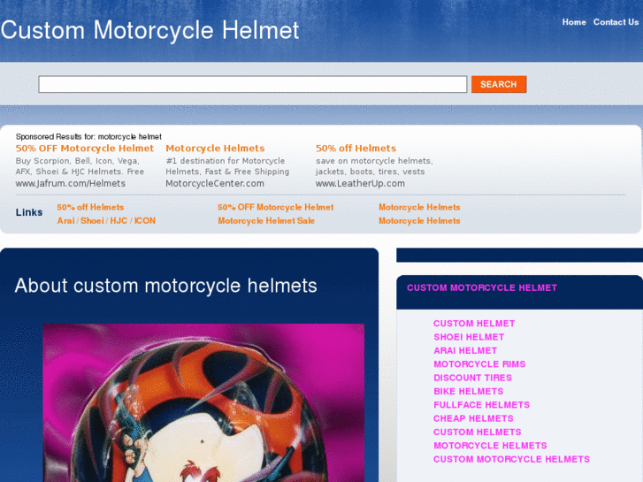 www.custommotorcyclehelmet.com