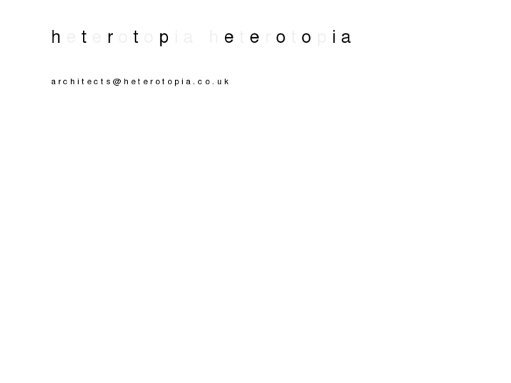 www.heterotopia.co.uk