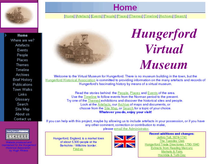 www.hungerfordvirtualmuseum.co.uk