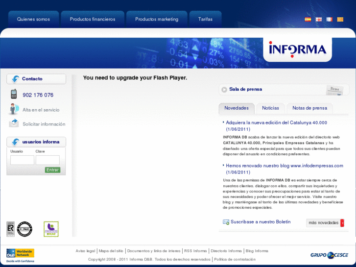 www.informadb.net
