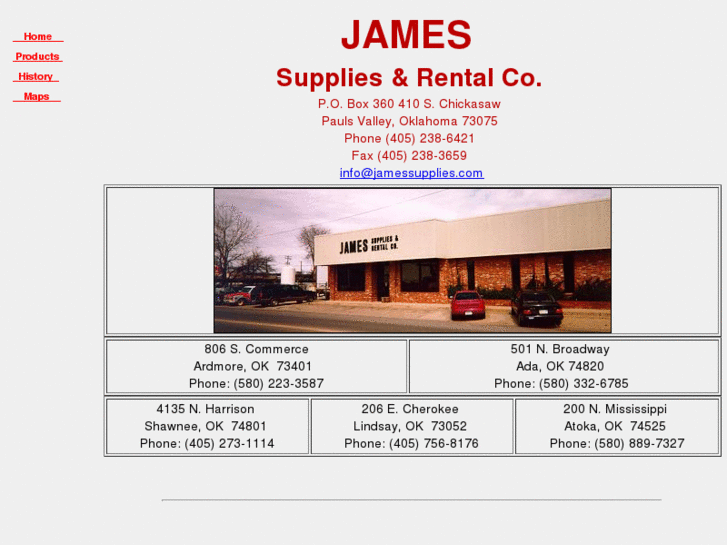 www.jamessupplies.com