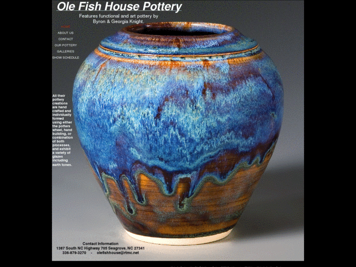 www.olefishhousepottery.com