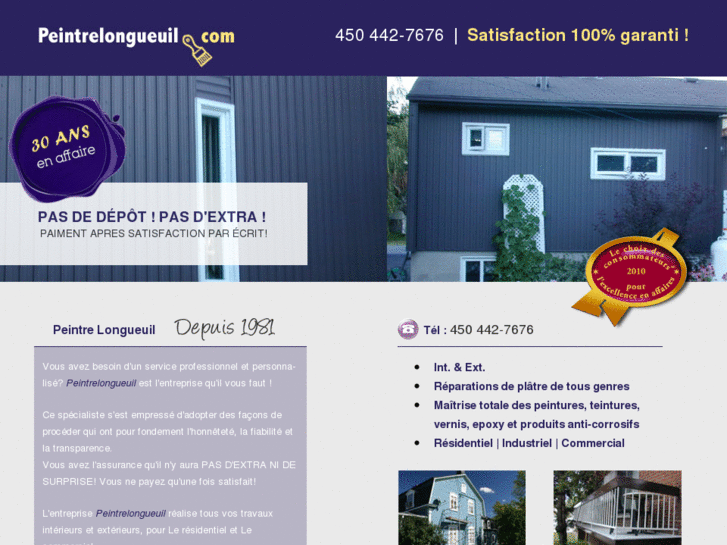 www.peintrelongueuil.com