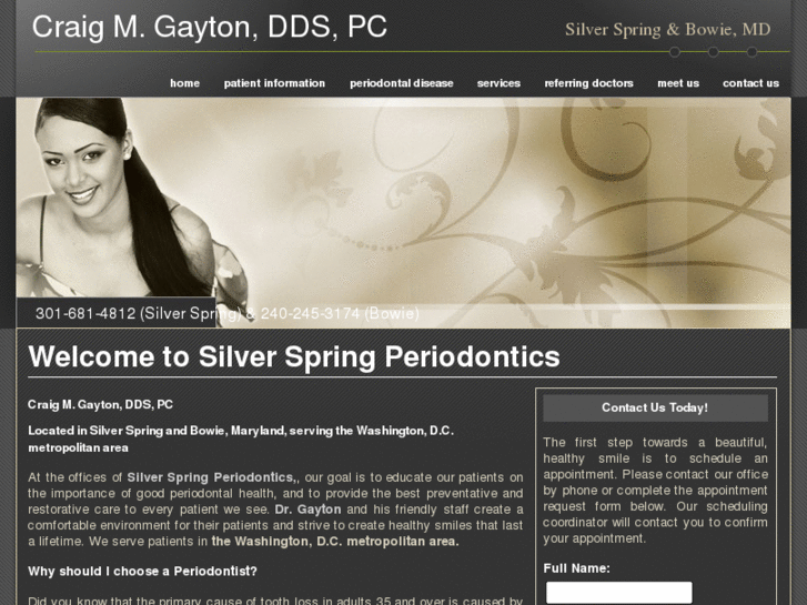 www.silverspringperiodontics.info