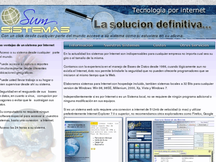 www.sumsistemas.net