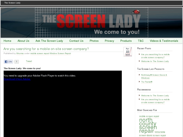 www.thescreenlady.net