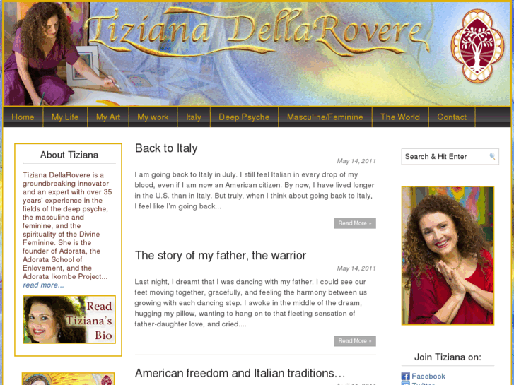 www.tizianadellarovere.com