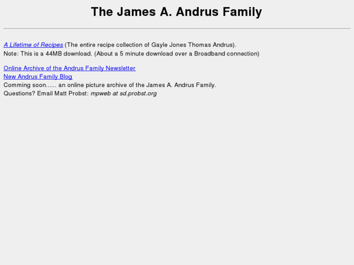 www.andrusfamily.org