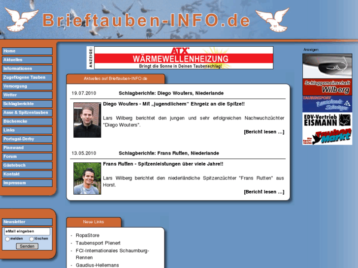 www.brieftauben-info.de