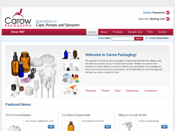 www.carowpackaging.com