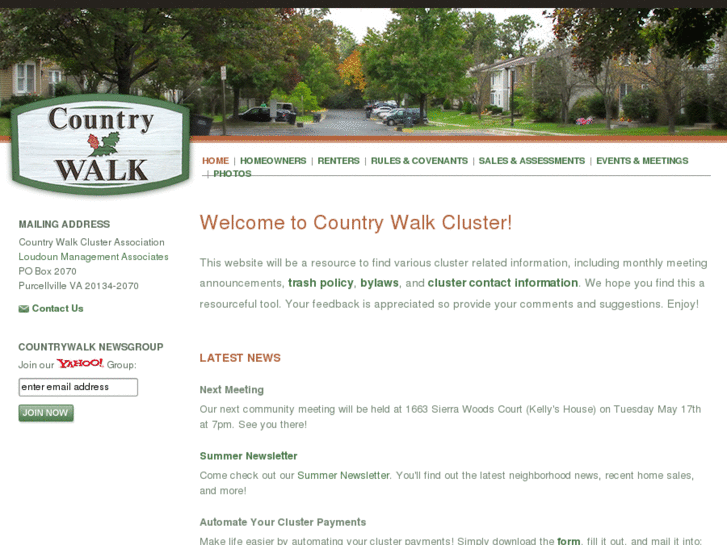 www.countrywalkcluster.com