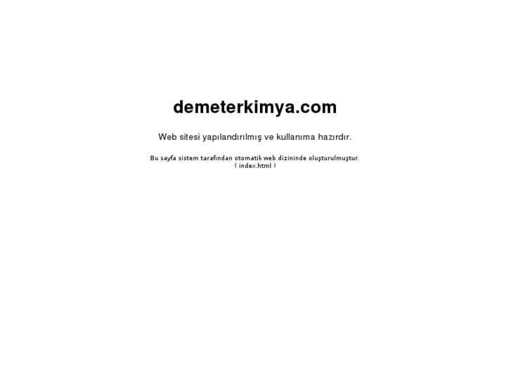 www.demeterkimya.com