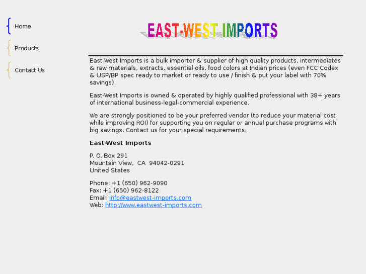 www.eastwest-imports.com