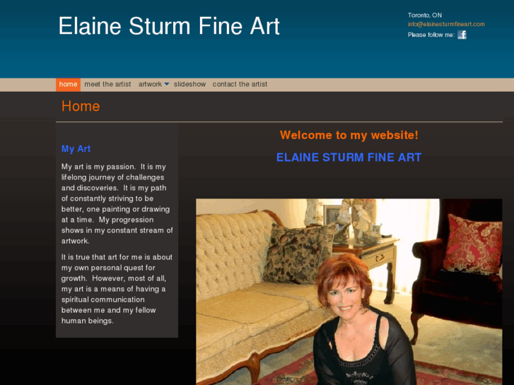 www.elainesturmfineart.com