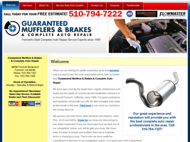 www.guaranteedmufflers.com