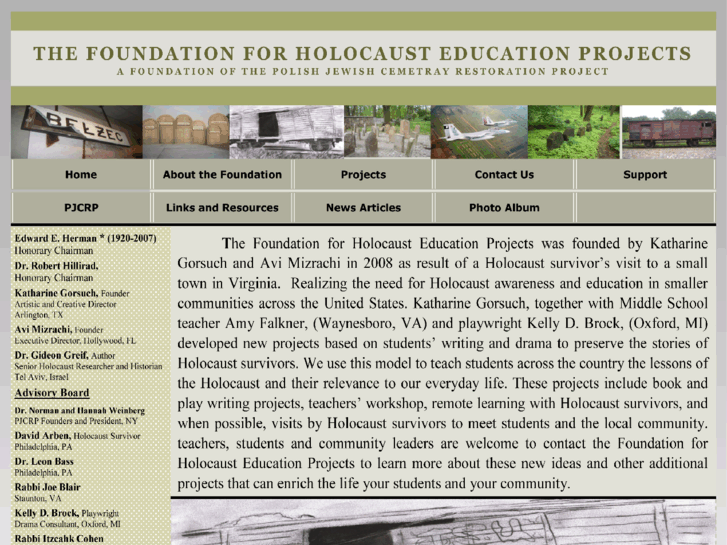 www.holocausteducationprojects.org