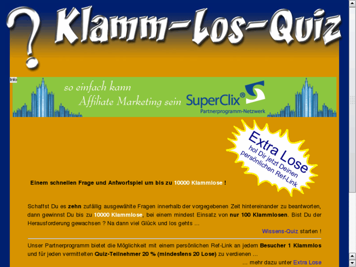 www.klamm-los-quiz.de