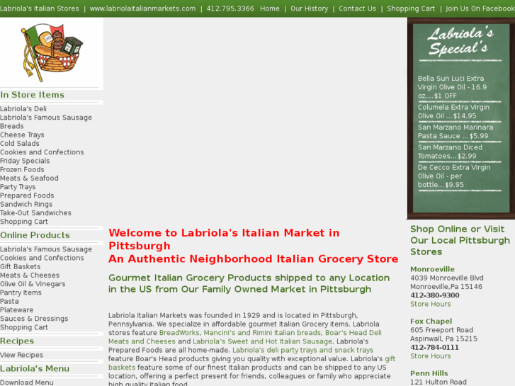 www.labriolaitalianmarkets.com