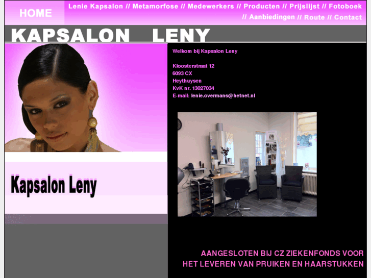 www.leniekapsalon.com