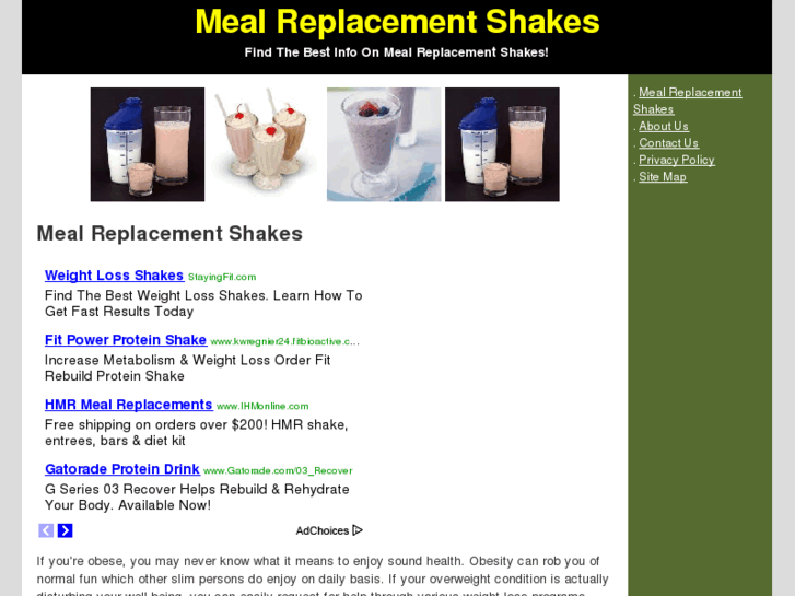 www.meal-replacement-shakes.org