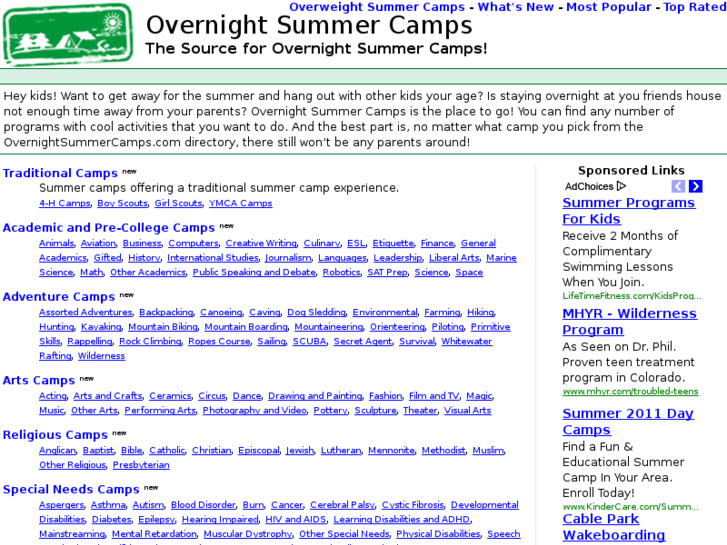 www.overnight-summer-camps.com