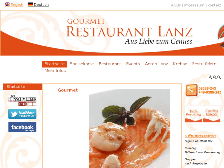 www.restaurant-lanz.de