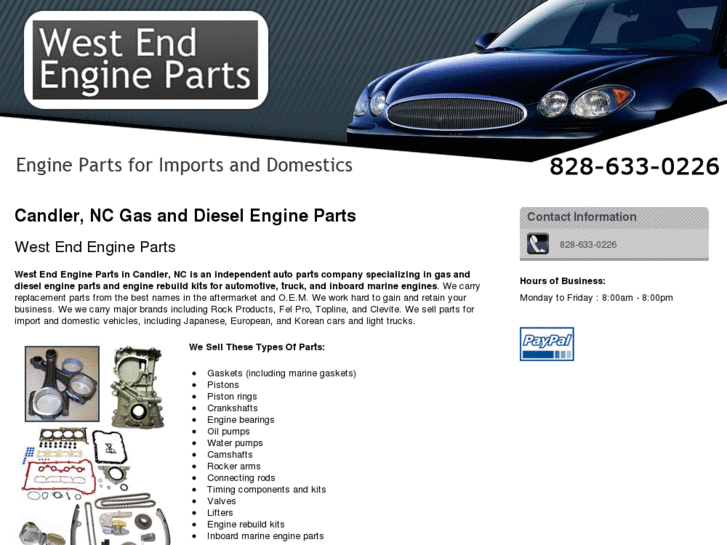 www.westendengineparts.net