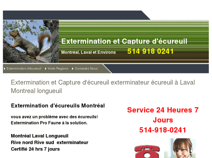 www.exterminationecureuil.com