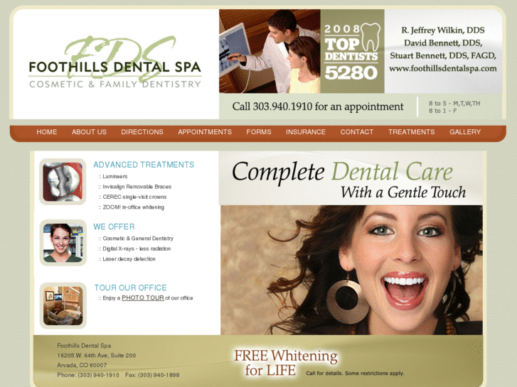 www.foothillsdentalspa.com