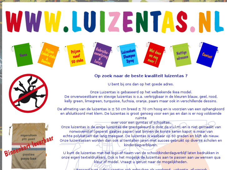 www.luizentas.nl