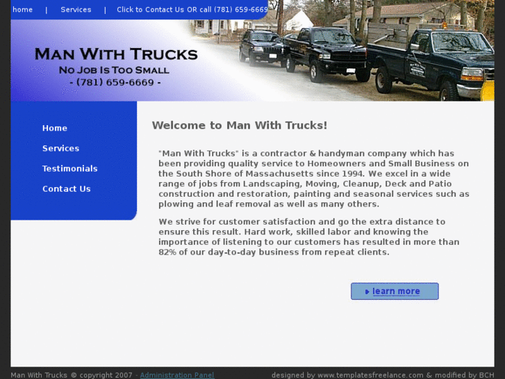 www.manwithtrucks.com