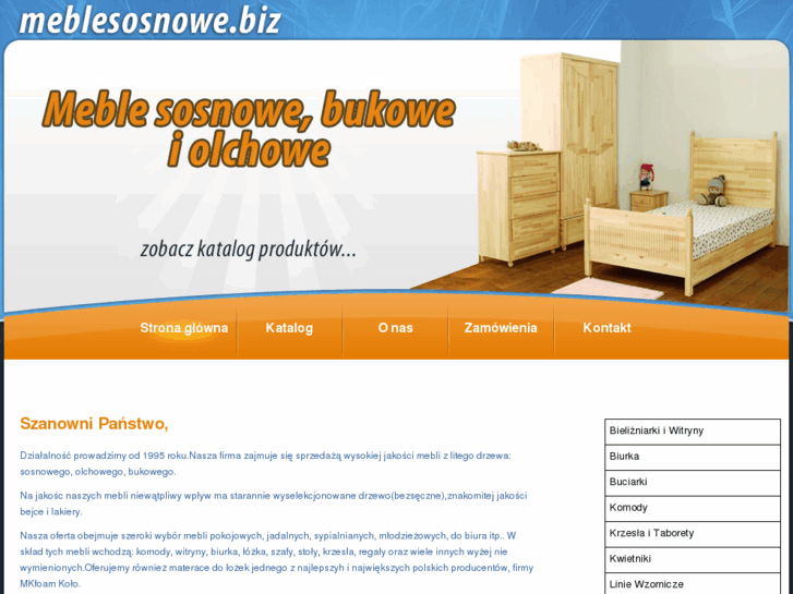 www.meblesosnowe.biz