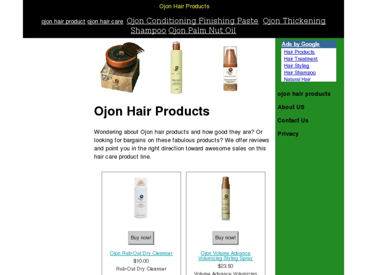 www.ojonhairproducts.net