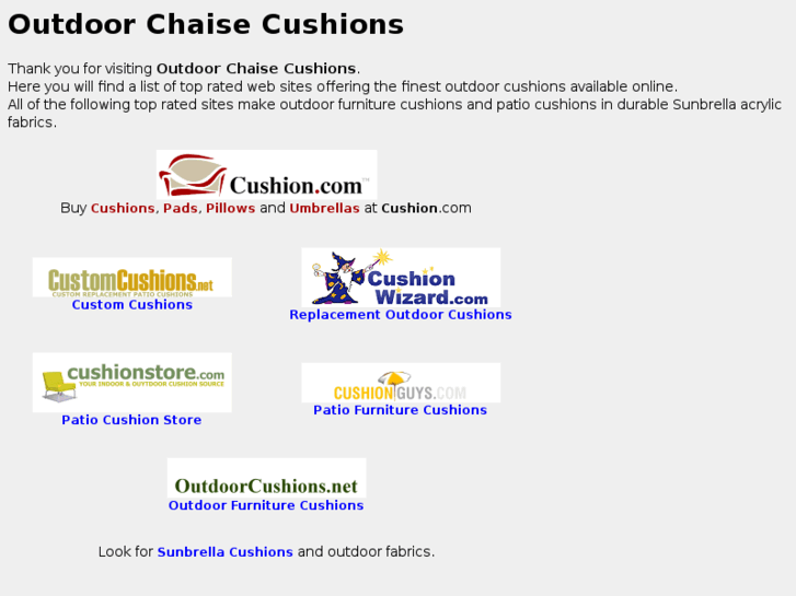 www.outdoor-chaise-cushions.com