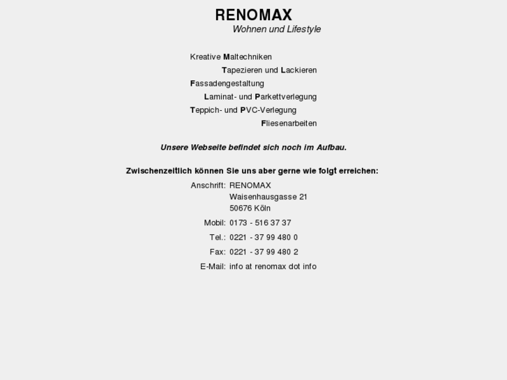 www.renomax.info