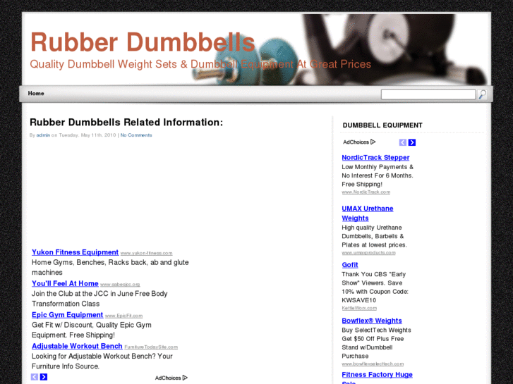 www.rubberdumbbells.net