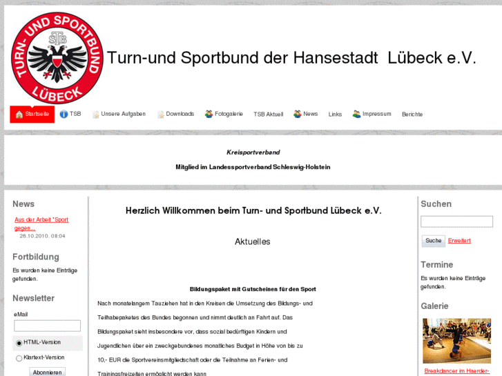 www.turn-sportbund-luebeck.de