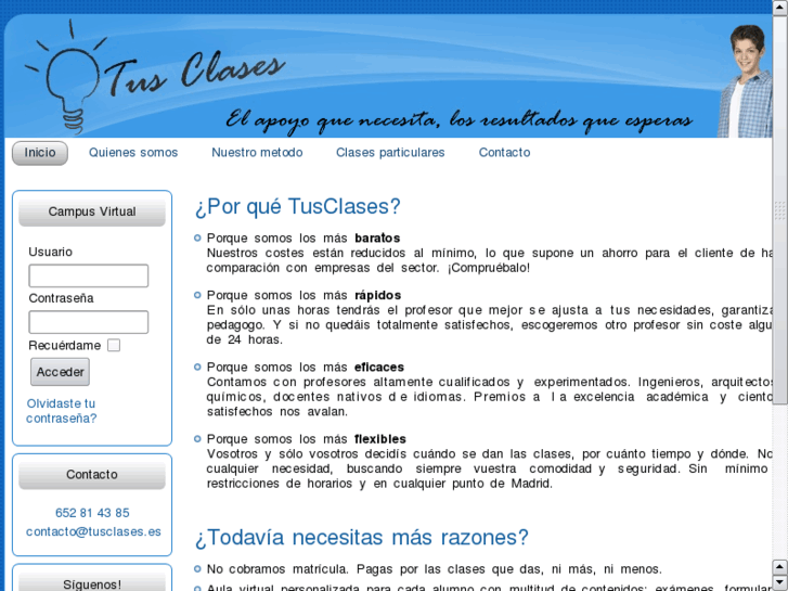 www.tusclases.es