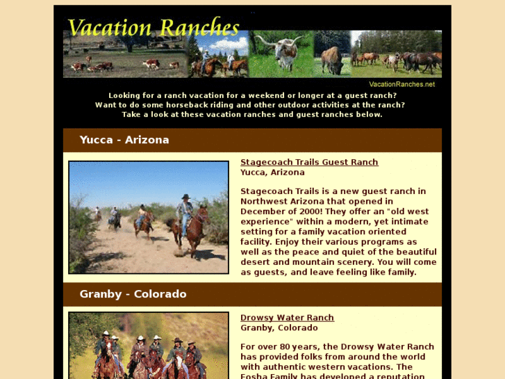 www.vacationranches.net