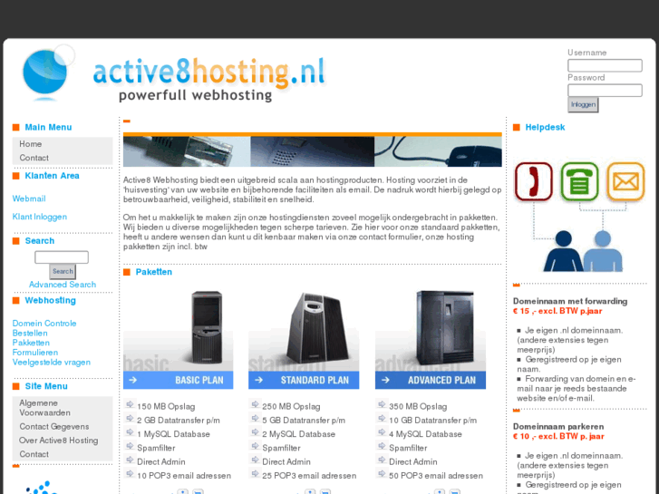 www.active8hosting.nl