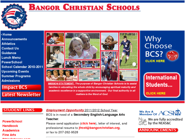 www.bangorchristianschools.com