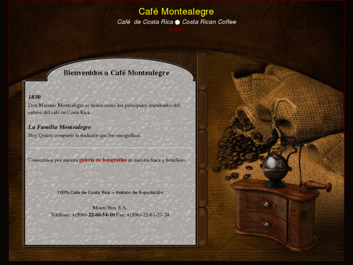 www.cafemontealegre.com