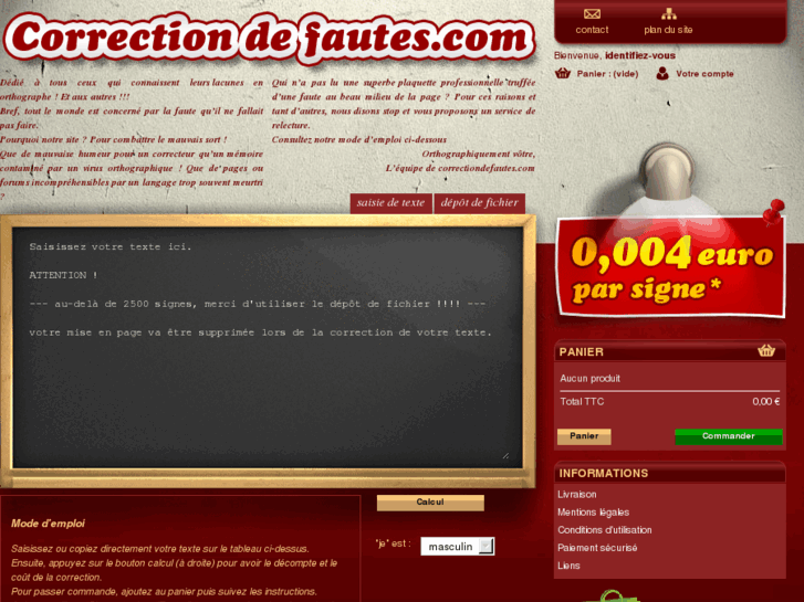 www.correction-de-fautes.com