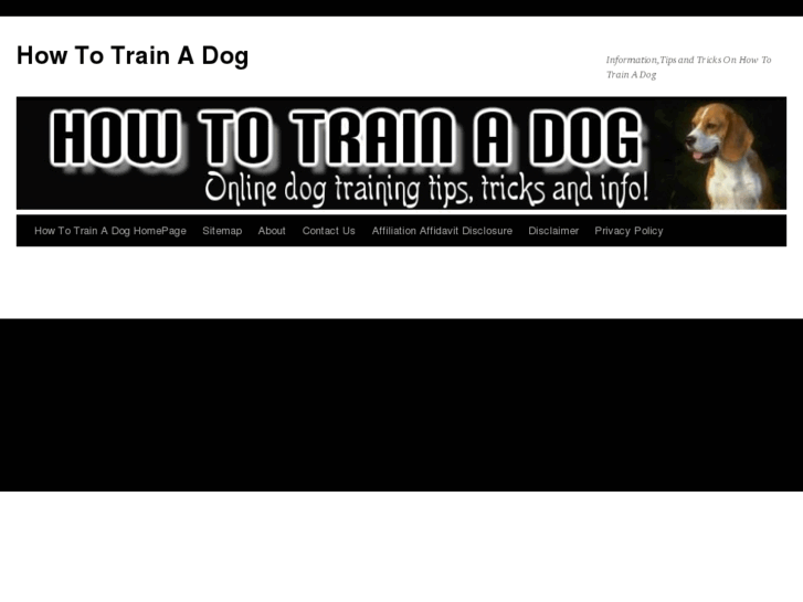 www.howtotrainadog.net