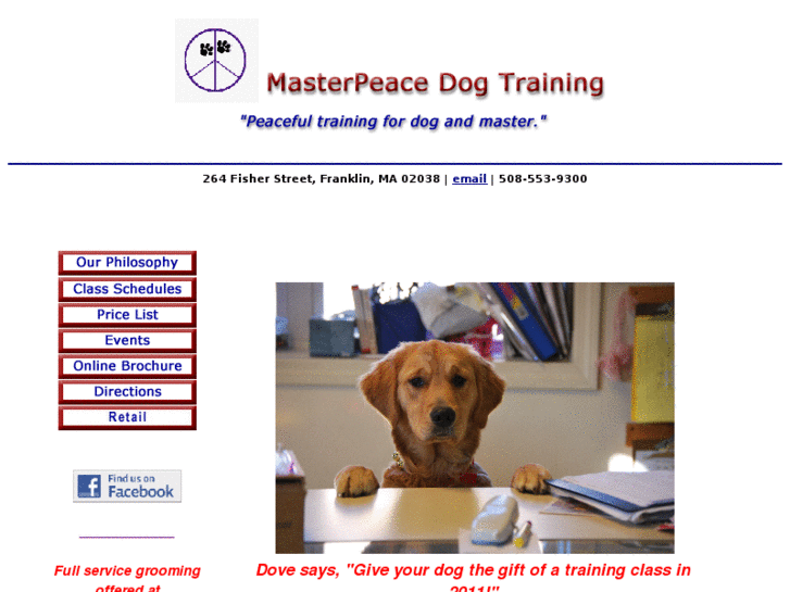 www.masterpeacedog.com