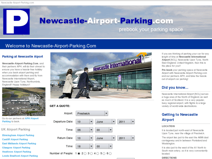 www.newcastle-airport-parking.com