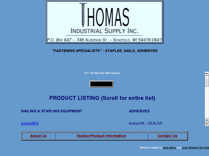 www.thomasindustrialsupply.com