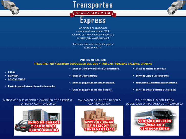 www.transportescentroamericaexpress.com