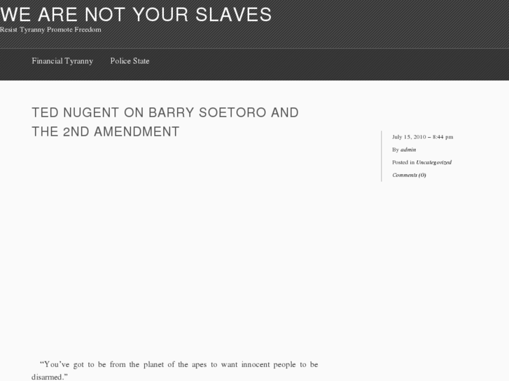 www.wearenotyourslaves.org