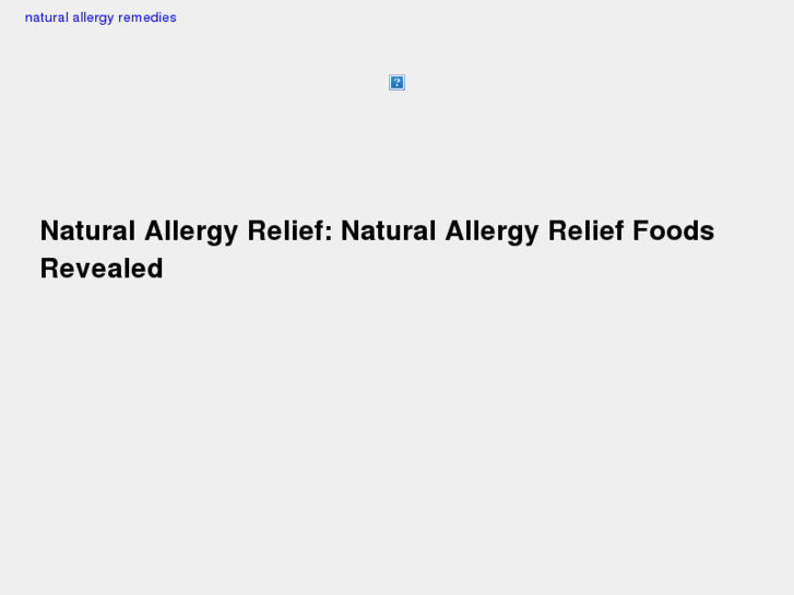 www.allergyrelieffacts.com